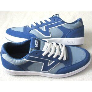 Vans Men's Lowland Cc New Varsity Blue Light Blue White Shoes Size 11.5 NIB